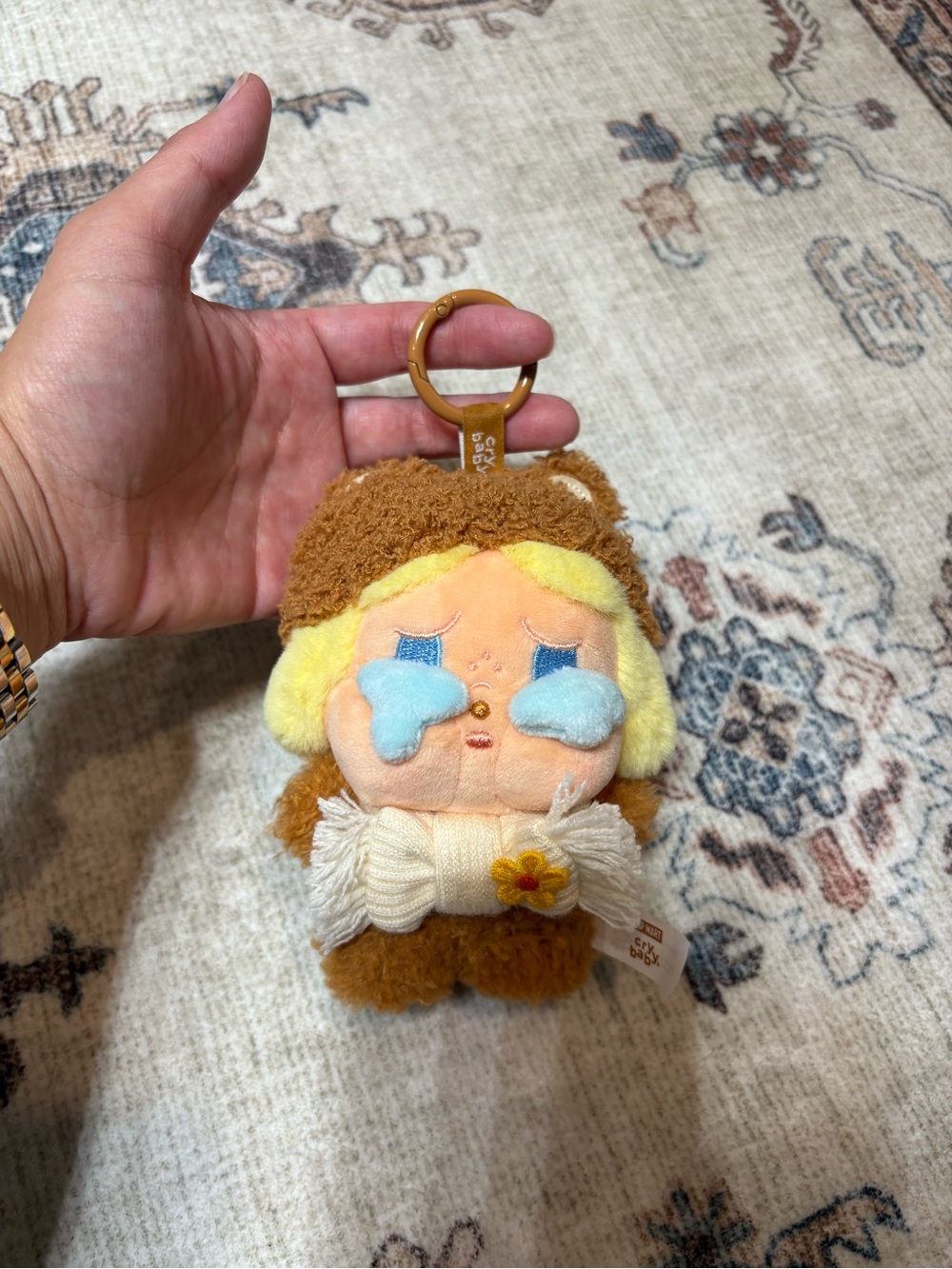 Popmart Crybaby keychain. New, never used